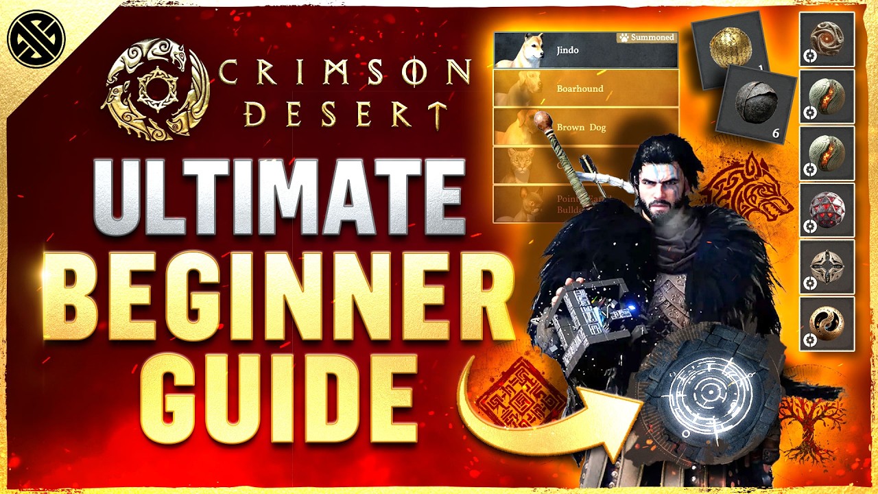 Crimson Desert – Ultimate Beginner’s Guide (Top Gameplay Tips Everyone Needs to Know!)