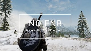 NO ENB - Skyrim PERFORMANCE Beautiful Graphics SHOWCASE #SKYRIMMODS