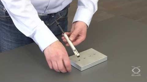 Manual installation tool type H-PSG with prewinder for HELICOIL® thread inserts