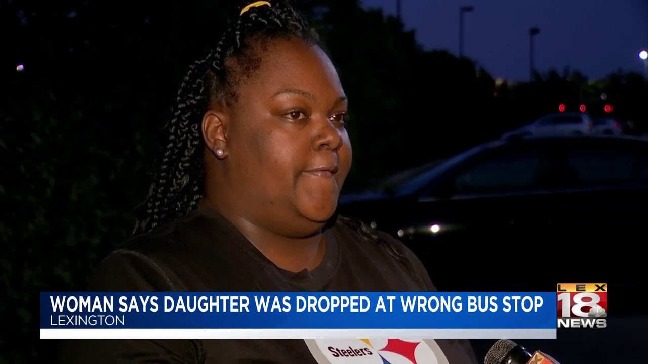 Woman Says Daughter Was Dropped At Wrong Bus Stop newspaper mockup