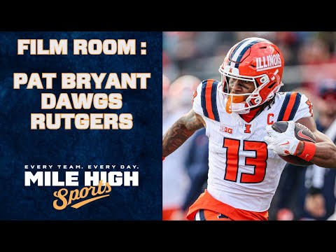 Denver Broncos Film Room: Pat Bryant dawgs Rutgers in 2024