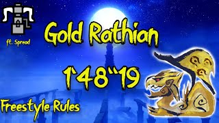 【MH:Rise Sunbreak】MR6★ Gold Rathian 1'48''19 | HBG Spread Dragonheart | Freestyle Rules