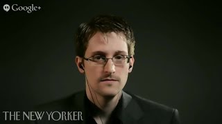 Edward Snowden: The Virtual Interview  The New Yorker Festival
