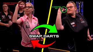 Fallon Sherrock & Beau Greaves *SWAP* Darts... 😱