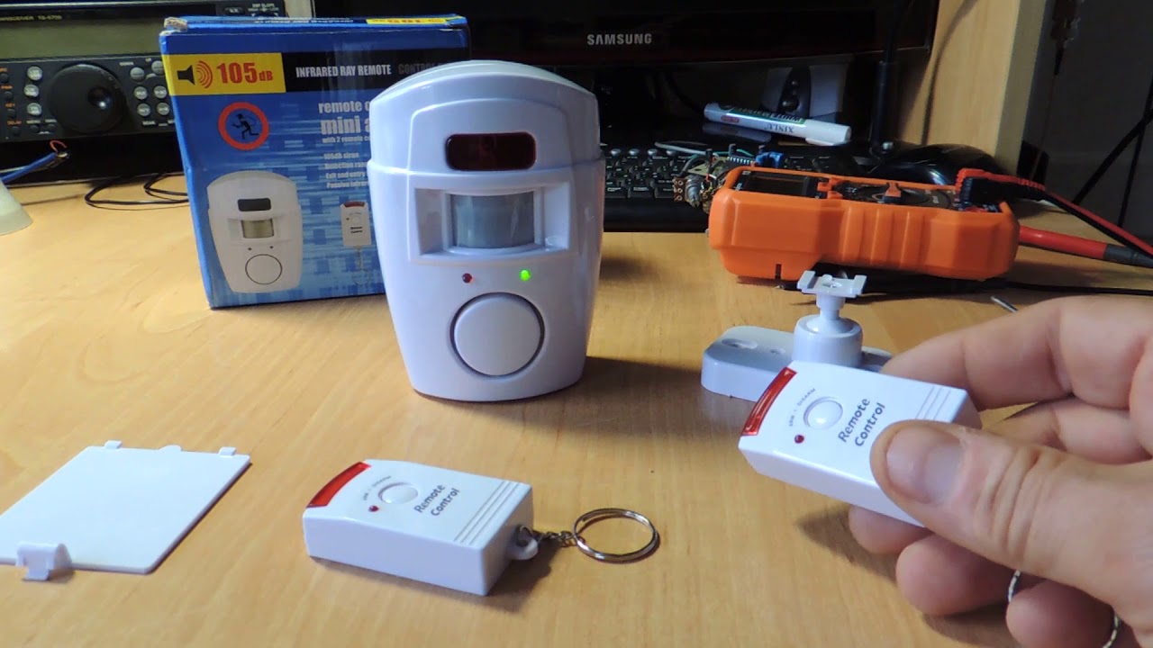 Дешевая сигнализация для гаража с Aliexpress - YouTube