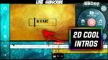 MAKE COOL INTRO ON KINEMASTER /HOW TO MAKE AMAZING INTRO LIKE AFTER EFFECT