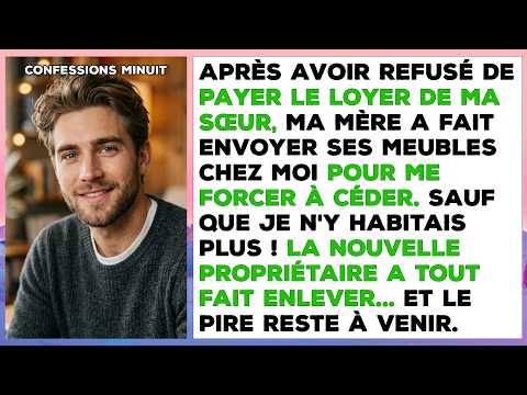 Ma mère a vidé les meubles de ma sœur chez moi — La nouvelle propriétaire les a fait enlever et...