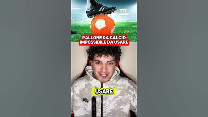 QUESTO PALLONE DA CALCIO É IMPOSSIBILE DA USARE 👈🏻
