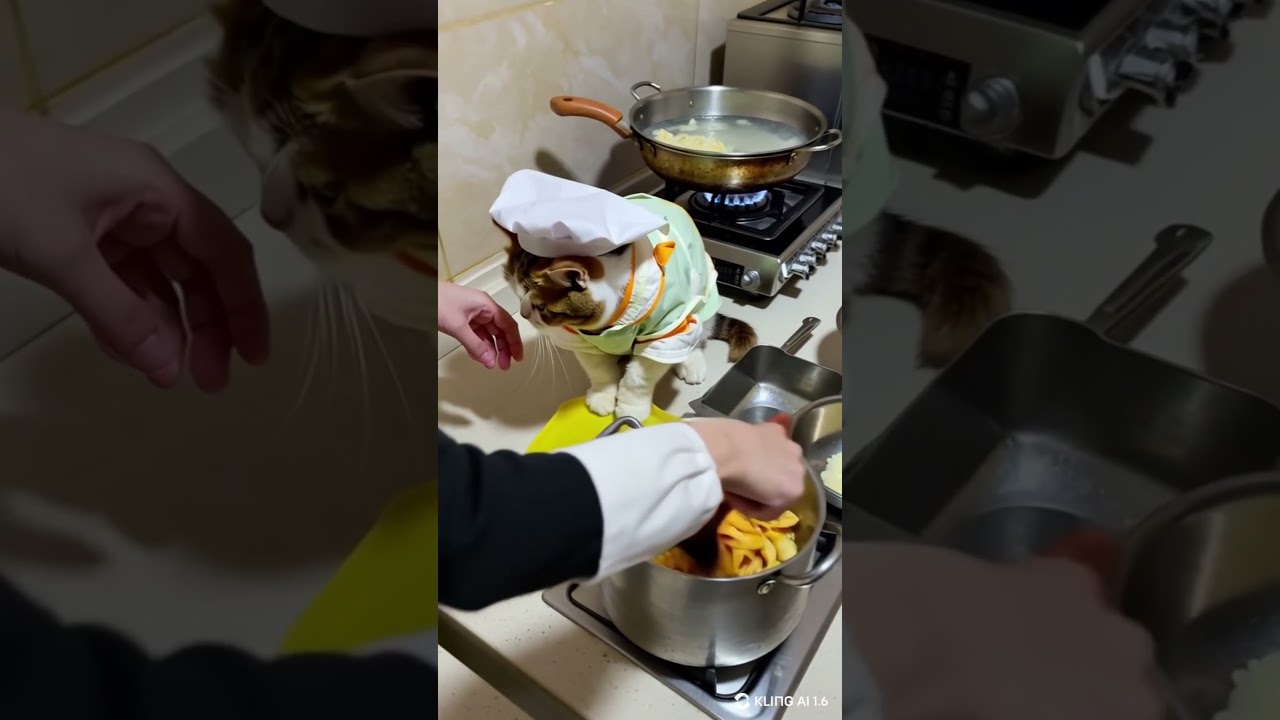 CHEFF WHISKERS CUTE MOMENTS 