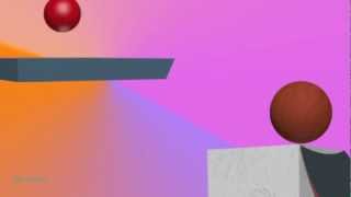 My first bouncing ball and rolling ball animation