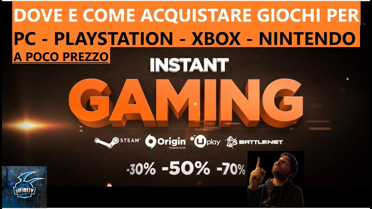 INSTANT GAMING COME E DOVE ACQUISTARE I GIOCHI A POCO PREZZO