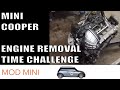 Mini Cooper Engine Removal Time Challenge - R53 2002-2006 Cooper S