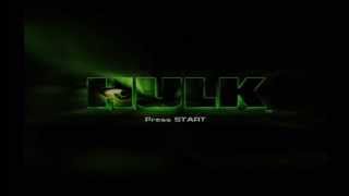 Hulk Title Screen & Intro (GCN)