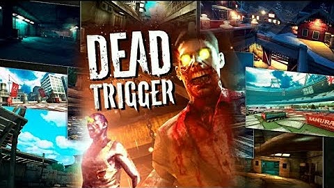 Dead Trigger : offline zombie shooter -  Android / ios - gameplay #1