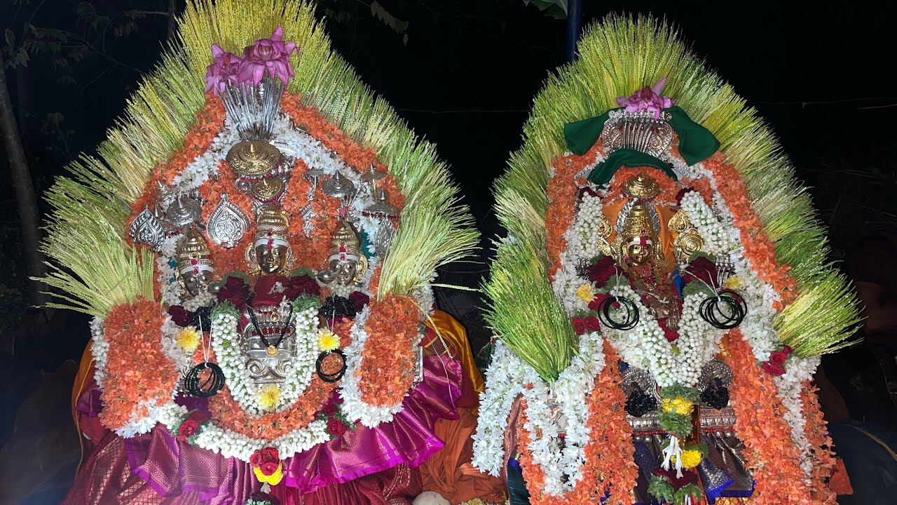 ಶ್ರೀ ಕಾಳಿಕಾಂಬ ದೇವಿಯವರು ಮತ್ತು ಈರಬೊಮ್ಮಕ್ಕ ದೇವಿಯವರ ಮದಾಸಿ ಉತ್ಸವ ಕೆಂಕರೆ ಗ್ರಾಮದಲ್ಲಿ