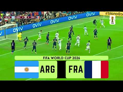 FIFA World Cup 2026 | Argentina vs France | WC26 | Football | EA FC26 Gameplay