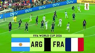 FIFA World Cup 2026 | Argentina vs France | WC26 | Football | EA FC26 Gameplay