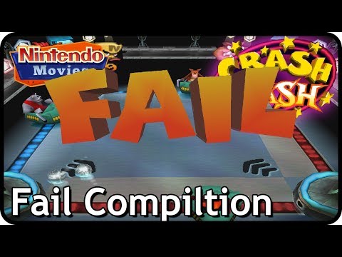 Crash Bash - Fail Compilation (2 Players)