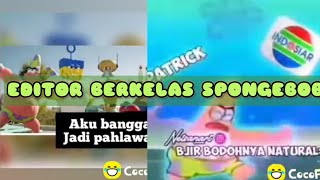 Editor berkelas Spongebob Dan upin ipin