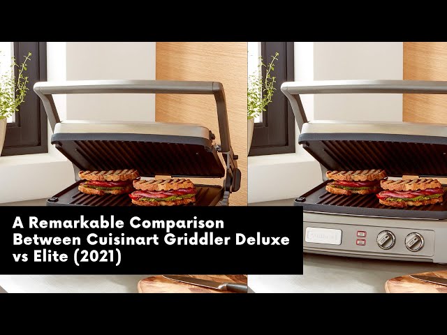 Cuisinart Griddler Contact Grill Deluxe + Reviews