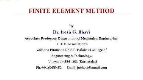FEM lecture How to derive Element stiffness matrix and stress matrix for a linear bar element