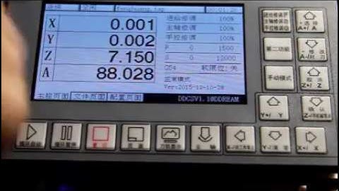 Select File Processing-Offline CNC controller DDCSV1.1 MOTION CONTROL