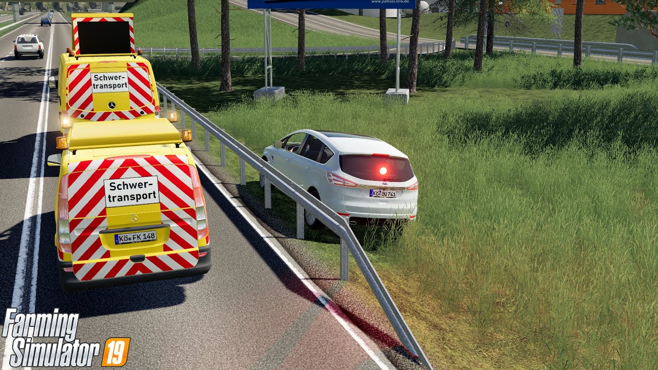 LS19 - Autobahnmeisterei wird geblitzt! 2x BF3´s und Blitzer zum ...