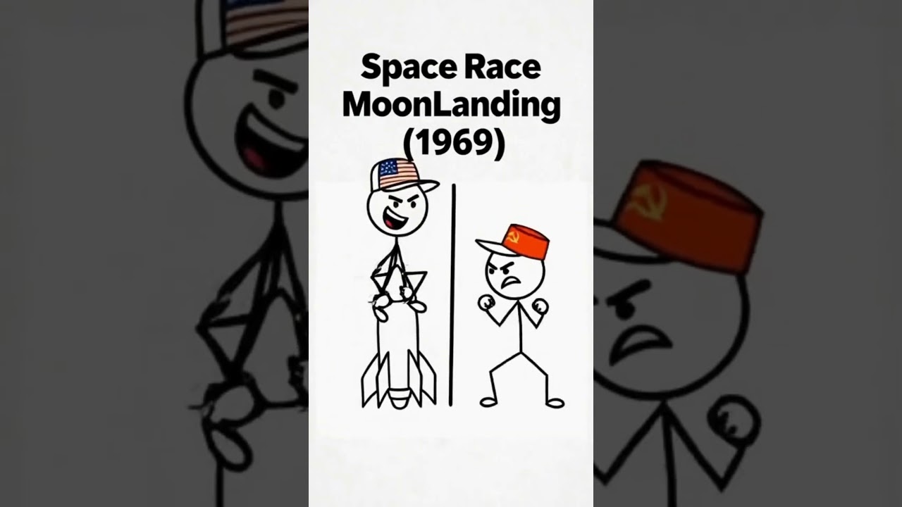 USA vs USSR Cold War Ki Poori Kahani  AI Stickman Animation 