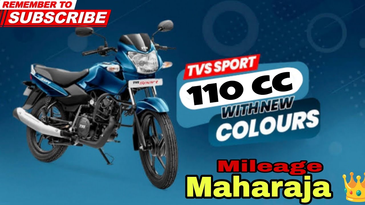 TVS Sports 110 cc 2025 Model Mileage Maharaja 👑 King 