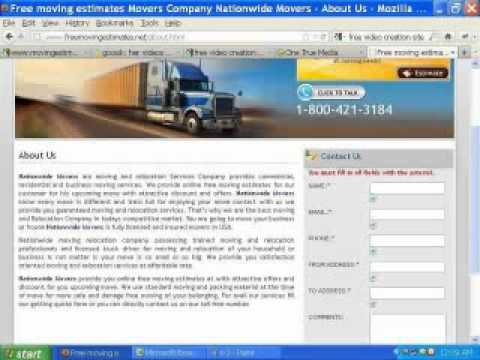 Free Moving Estimates provides Moving Estimates online