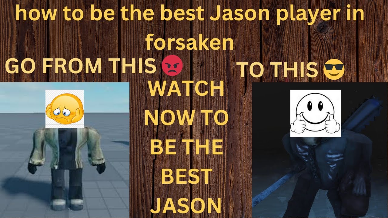 how to become a noob Jason to the best Jason by a level 100 - YouTube