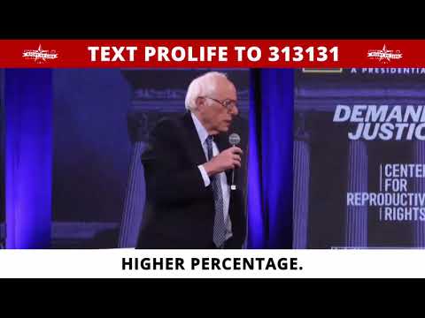 Bernie Sanders: Abortion support is absolutely essential to being a Democrat
