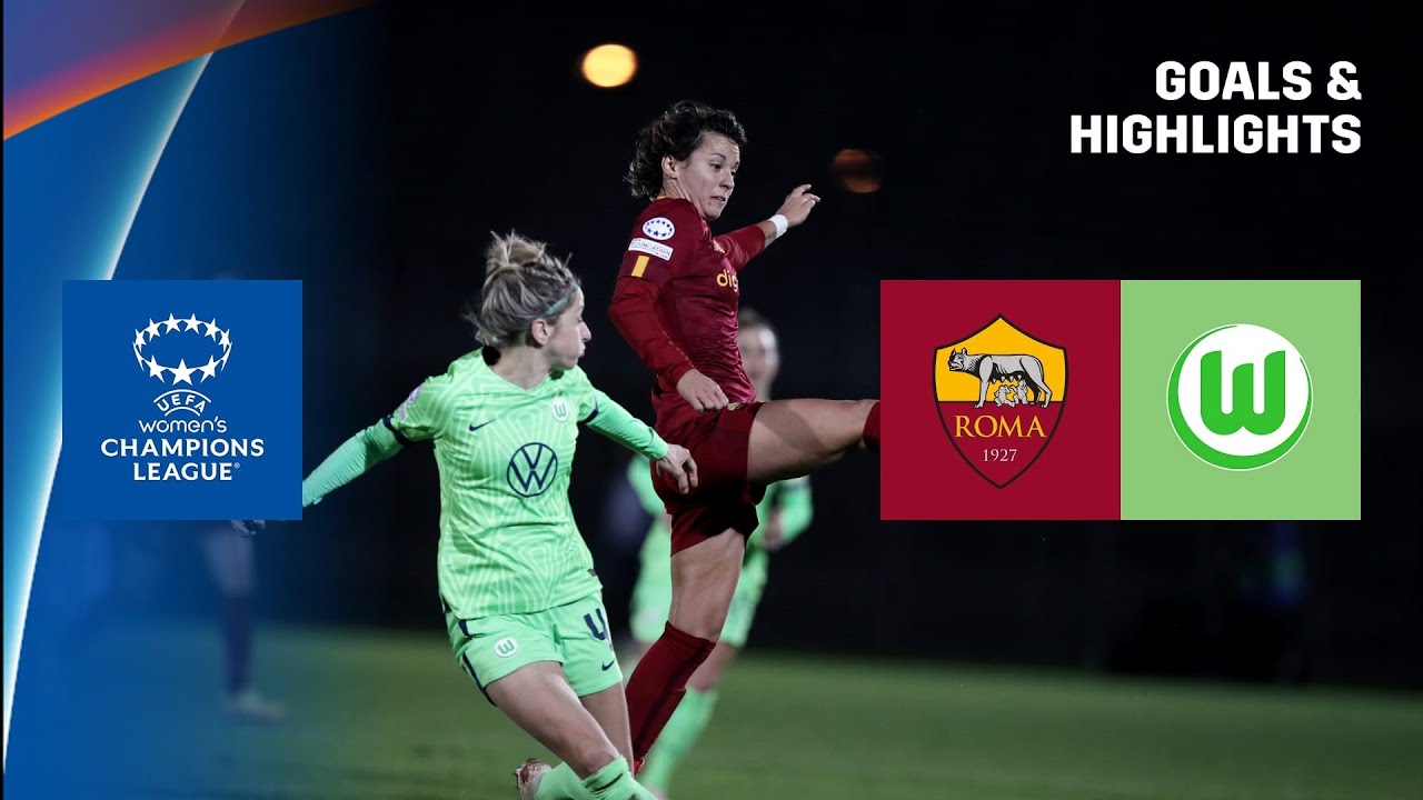 HIGHLIGHTS | AS Roma vs. VfL Wolfsburg -- UEFA Women’s Champions League 2022/23 (Deutsch)
