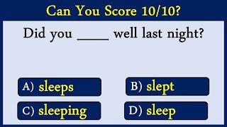 Mixed Grammar Quiz 44: Can You Pass This Test?