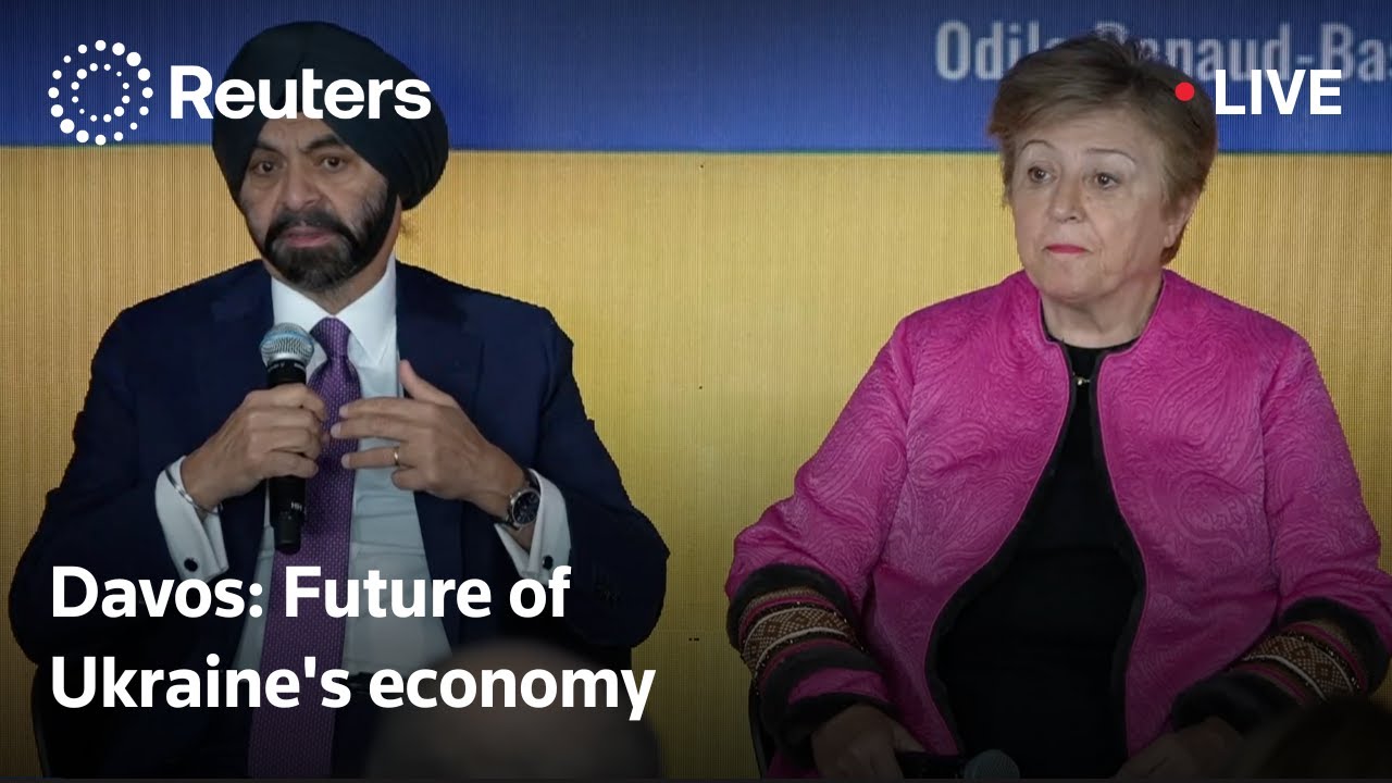 LIVE: IMF, World Bank chiefs join Ukraine minister at Davos panel