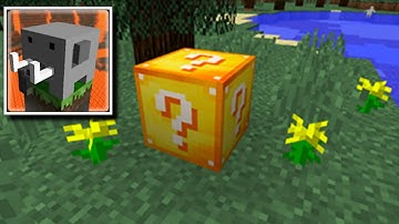 How to make a Lucky Block in Craftsman: Building Craft