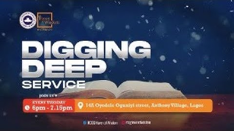 RCGCG HOW DIGGING DEEP (2/12/2025)