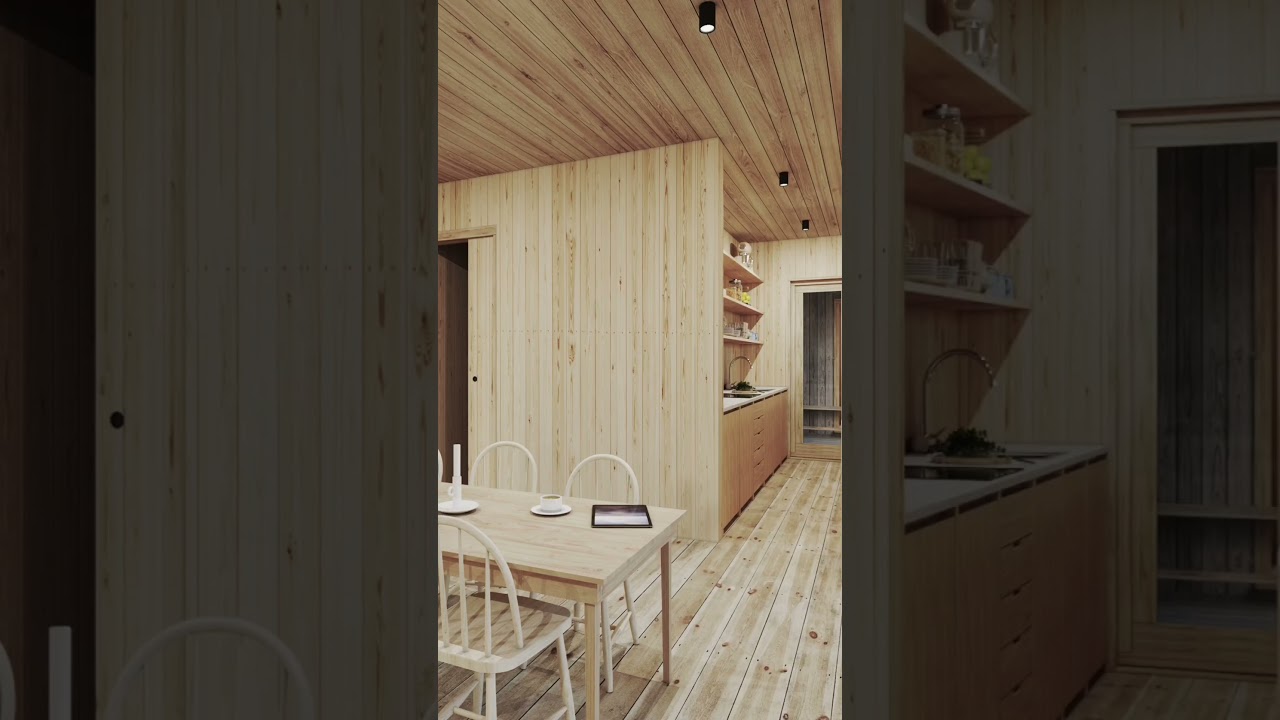 Arkitektritat fritidshus Nära Naturen🏡 Öbo Hus