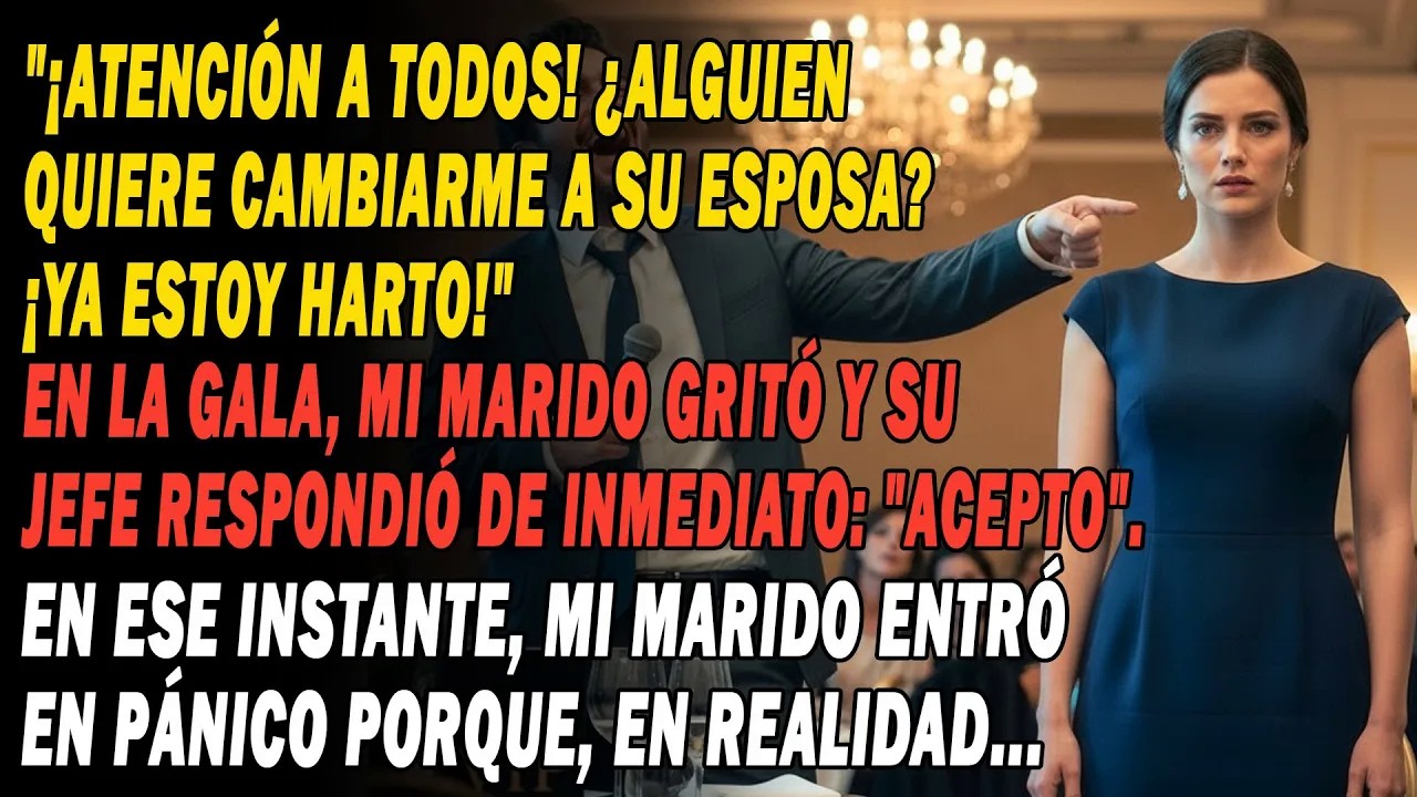 🗣️ ¿Quién Quiere Cambiar De Esposa, Gritó Mi Marido En La Fiesta 🥂 — Pero Entró En Pánico 😱...