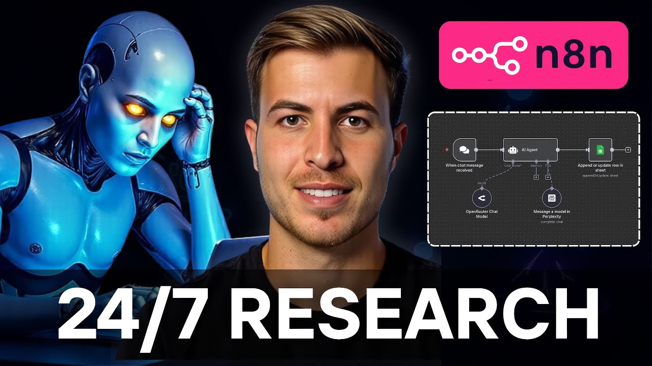 Building A 24/7 Research AI Agent In N8N (Step-by-Step) - YouTube