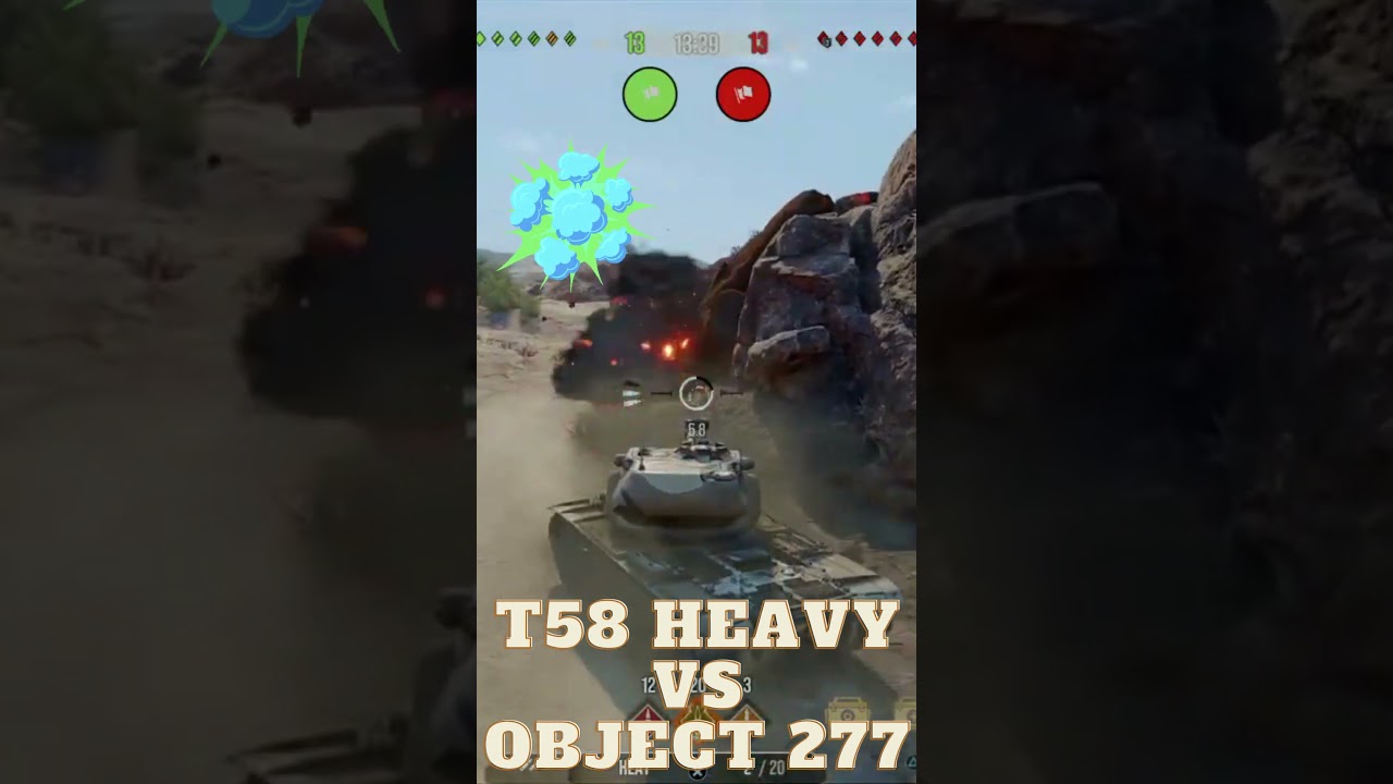 T58 Heavy vs Object 277 💥ammorack💥 // World of Tanks Console