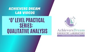AD Practical Lesson - Experiment 9: Qualitative Analysis