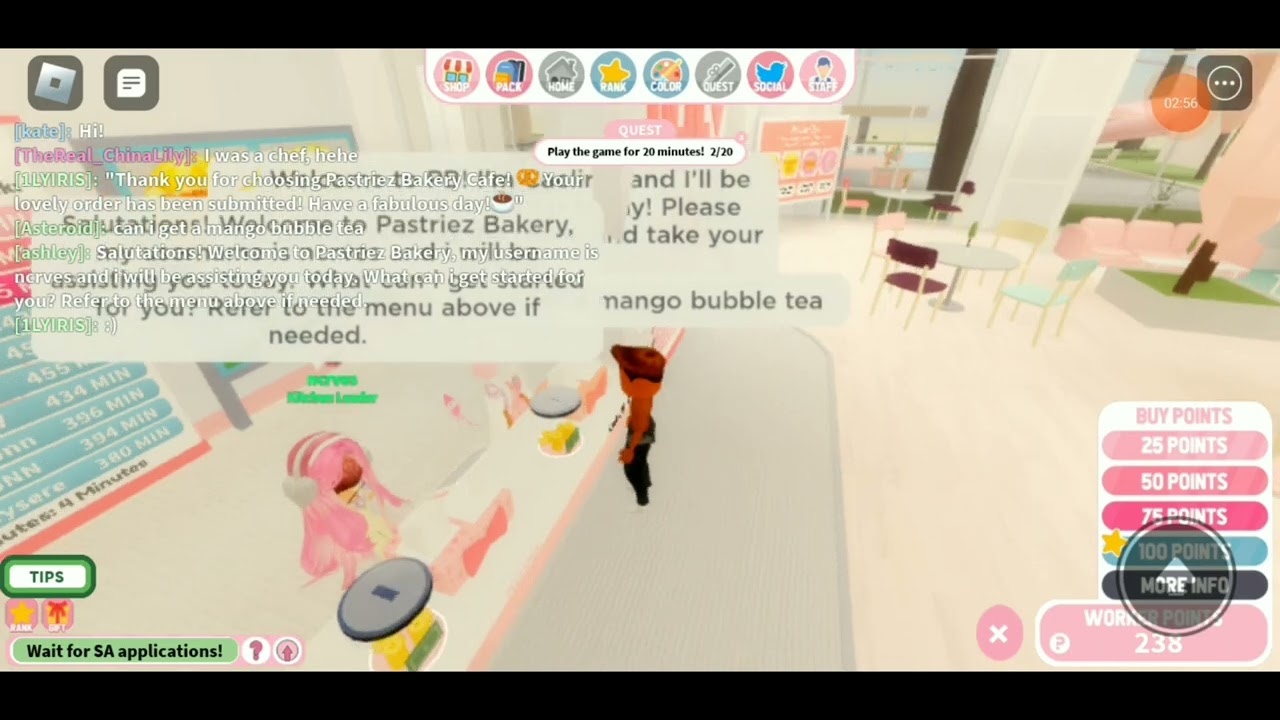 Terry Tackson reviews Pastriez Bakery Part 1 (Roblox) YouTube