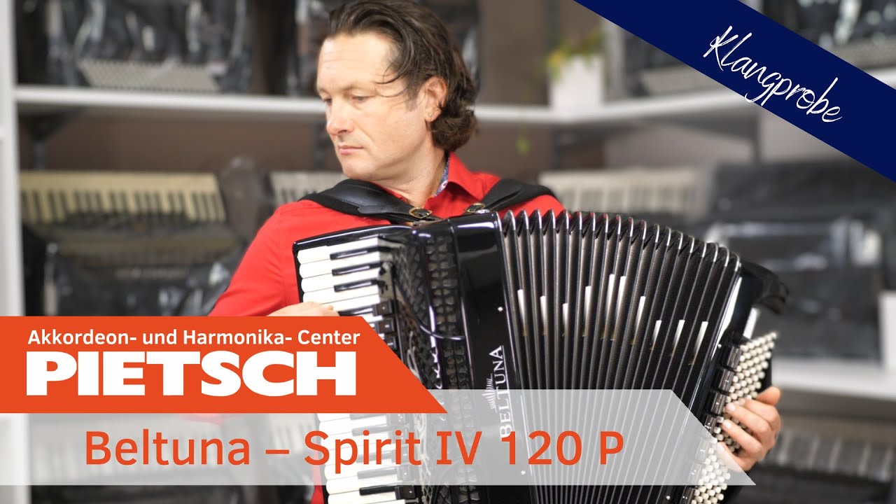 Akkordeon - Beltuna Spirit IV 120 P - Klangprobe