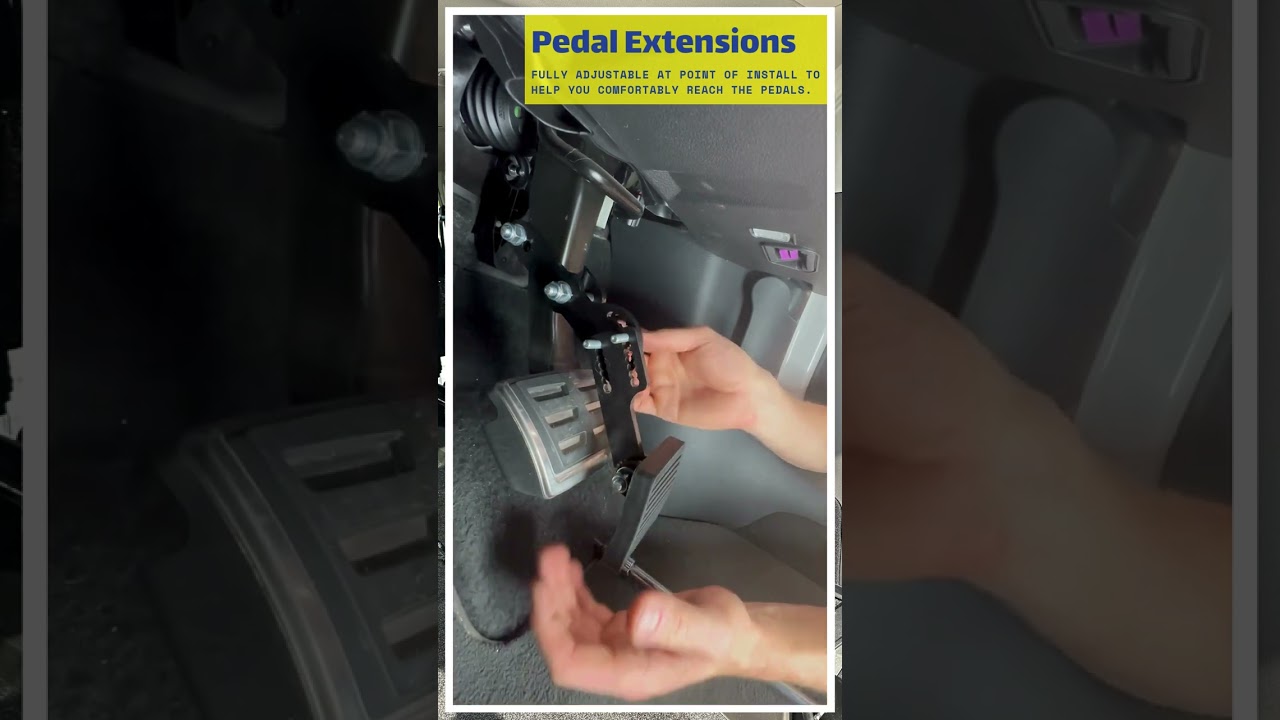 Pedal Extensions - Comfortably Reach the Pedals