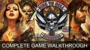 Ride to Hell Retribution Complete Game Walkthrough Full Game Story (1080p 60 FPS)