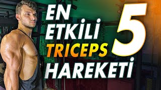 En Etkili 5 Tri̇ceps Hareketi En İyi Arka Kol Antrenmanı
