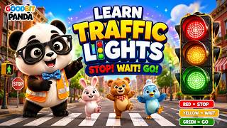 🚦 Stop, Wait, Go Traffic Light Song For Kids Goodbit Panda