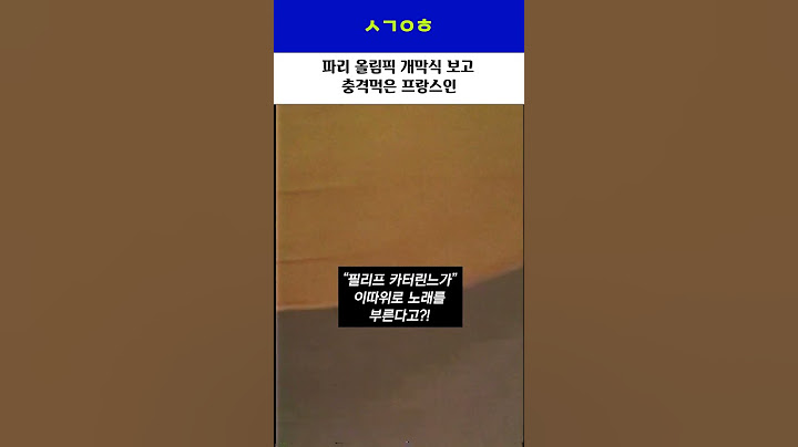 파리 올림픽 개막식 보고 충격먹은 프랑스인 😲