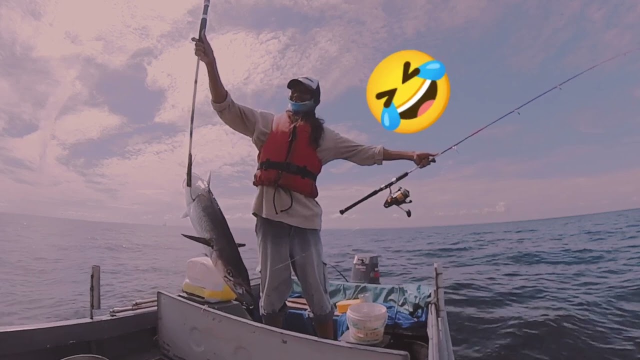 Mancing Tenggiri di Laut Tutong, Di Buli Habis²an | #25 | #Tenggiri #Brunei #jigging #marlinfishing